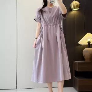 아레니아 여름 원피스 임부복 여성 가을 롱 임산부 봄 면 반팔 미디 엄마 중년 K1880루즈핏 오버 박스 마담