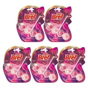 브레프 디럭스 싱글팩 매그놀리아 가든 퍼퓸 50g X 5개변기용크리너 청소용품 클리너 세정제 양제