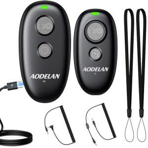 후지필름 충전식 무선 카메라 리모컨 업그레이드 후지 X-S20 X-S10 X-A5 X-T100 X-T50 X-H1 XF10 X-T200 X-E4 GFX 100II X-M5 GFX100RF X-E5와 호환되는 AODELAN 셔터 릴리스