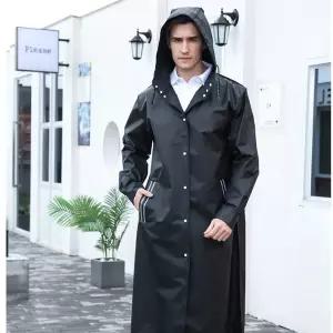 남성 방수 롱 레인코트 EVA 비 오는 날 우형우비 등산우의 다회용 호복 니트릴장갑 독면 고급 우세트 작업