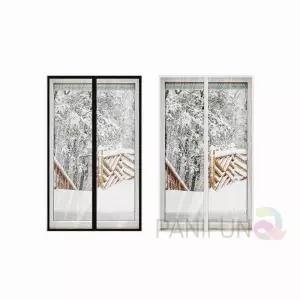 자석 방풍커튼 이중 비닐 겨울용커튼 거실 현관바람막이 커텐 창문 외풍차단