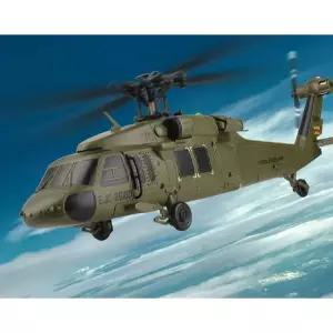 uh60 호크 rc헬기 전문용 무선조종비행기 미군 밀리터리 원격 제어 헬리콥터 블랙