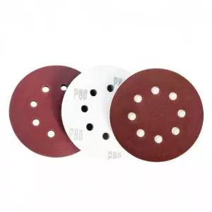 125mm 8홀 원형 사포 100장 연마지 그라인더 생딩페이퍼 샌더샌기 샌페이퍼 샌기패드 녹지우개 400방 2000