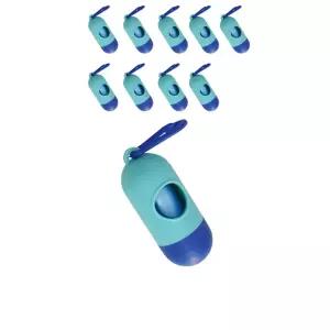 등산 캠핑 낚시에 사용하는 봉지 디스펜서 X 10개입강아지똥가방 똥츄 똥추 풉백케이스 배변봉투 애견 산책