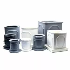 도기 몰딩 화분 긴사각 다육이 사무실꽃식탁화분 식물 현관 예쁜선물 실내 디자인 집화분 테이블 선물용 선