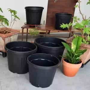 포트화분 대형 고무 D45L 프라스틱 거실 플라가벼운화분 큰화분 플라 실외 인테리어