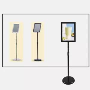 포스터 스탠드 안내판 광고판 표지판 행사 메뉴판 A4꽂이 안내물 전시회 거치대 POP POP집게 아크릴입간판