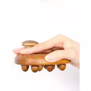 바디 도구 관리 수기 나무 그림 12구슬단목브러쉬 종아리알 목재 12구슬단목브러쉬 지압봉 1 마사지 괄사 조각 그림 구륜 1 12구슬단목브러쉬 그림