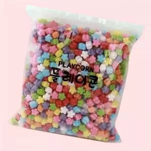 플레이콘 꽃모양 만들기재료 리필 800p 세트 혼합색상 1개 4524074