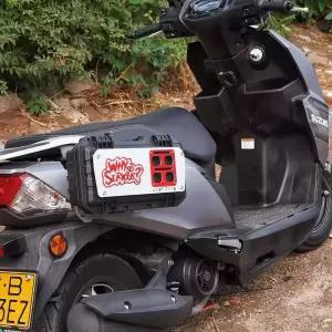 슈퍼 사이드박스 바이크 리어박스 오토바이 슈퍼커브