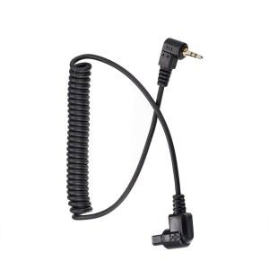 캐논호환 EOS호환 6D Mark II 5D IV III 5DS 5DR 7D 1D X 1DS / 1DC D60 시리즈용 2.5mmC3 카메라 리모컨 셔터 릴리스 케이블 코드