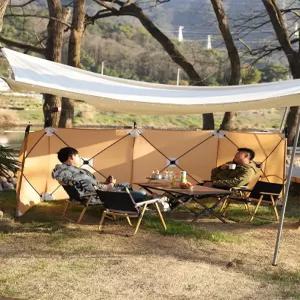 원터치타프 방풍 보드 원드스크린 타프 바람 방지 설치형 및 원터치 뒷면 베이지화이트 대형