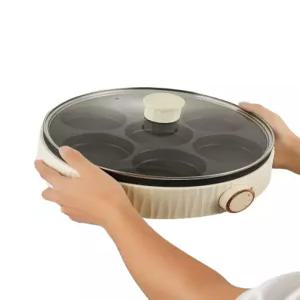 계란후라이기 오믈렛 머신 호떡 조리기 식당 구이기 화이트 A형 뚜껑X