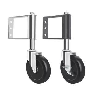 범용 바퀴 휠 캐스터 쇼바 충격흡수 대문바퀴 스프링 산업용