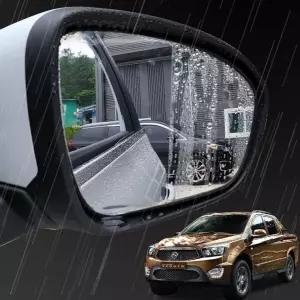 코란도 스포츠 사이드 미러 방수 발수 필름 2P