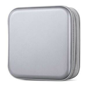 비비젠 CD 케이스 DVD 지갑 홀더 바인더 48 용량 CD/DVD 보관 정리 책 실버