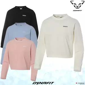 매장정품 DYNAFIT 다이나핏 YWM23203여성 피스테 쿨터치 냉감 우븐스트레치 크롭 맨투맨 (기존가 109,000원