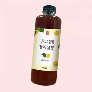 윤고집 하동 황매실청 매실장인 3년숙성 4607295