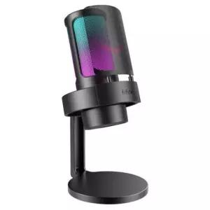 FIFINE USB 콘덴서 마이크가 phone ast ASMR PC Po A8블랙 A8블랙