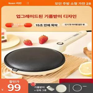 크레이프기계 프레페 메이커 원형 누룽지 크레페 팬케이크
