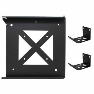 PS4 슬림과 호환되는 휴먼센트릭 월 마운트 컨트롤러 2개 번들 벽 또는 TV 뒷면에 VESA 패턴으로 팻 프로 PS4와 호환되지 않음 하드웨어 포함