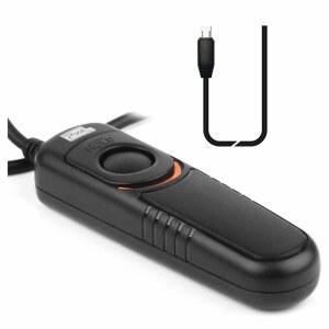 소니용 셔터 릴리스 케이블 RC201 S2 알파 a7 a7II a7R a7RII a7S a3000 a5100 a6000 a77II a58에 호환되는 유선 리모컨 코드