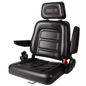 트렉터 의자 굴삭기 경운기 교체용 쿠션 블랙 트랙터 지게차