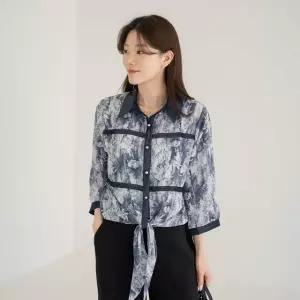 엄마옷 마담4060 수채화모던 중년여성 데일리 블라우스 -RBL2604052-