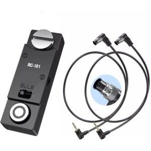 nk d850 d800 z8 z9 d810 카메라 셔터 코드 리모컨 RC101dc0 1/4 나사 고정 소형 해제 버튼 핸들RC101 DCO 출시