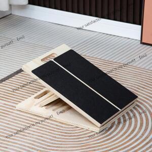 목재 텐션 보드 피트니스 사선 페달 다단계 조절 가능 아킬레스건 종아리 스트레칭 스포츠 스탠딩 스툴