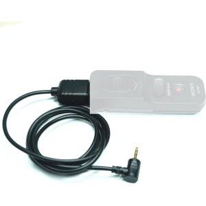 소니호환 카메라용 VMCMM1 케이블을 대체하는 2.5mm 멀티 단자 연결 케이블 RMVPR1 리모컨 /VCTVPR1 /10 삼각대 손잡이 해제 케이블VMCLANC / 2.5 1M