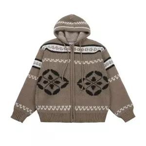 [NS홈쇼핑][모로엠] 남성 헤비 노르딕 패턴 후드 니트 RM-KN-NORDZIP[35865020]