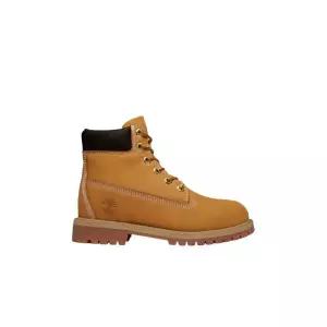 [정품] (JR) 팀버랜드 6인치 프리미엄 옐로우 워터프루프 워커 부츠 위트 브라운 - 와이드 907291