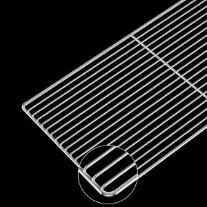 철망 스텐 메쉬망 스테인레스 스틸 바베큐 그릴 그물망 베이킹 쿨링 랙 오븐 메쉬 실내 실외 요리용 두꺼운