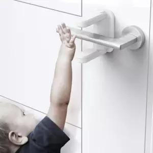 모던 심플 잠금 도어락 1개 화이트안전 문잠금장치 어린이 어린이잠금