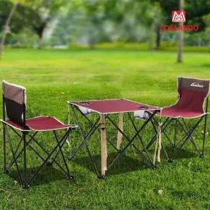 캠핑용품 후맨 캠핑 테이블 의자 접이식 경량 피크닉 2인세트