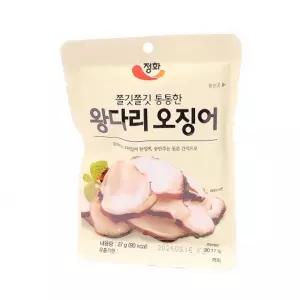 정화) 왕다리오징어 27g(1타 5개입)건조 쫄깃한 건오징어 술안주 맥주 온가족간식 어린이 통통한