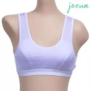 여아 청소년 주니어 여름 인견 1단계 스포츠 브라 vWI3+9wEI