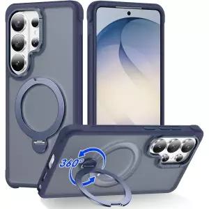 12013823 스마트폰 커버 케이스 갤럭시 S26 울트라 마그네틱 스탠드 클리어 밀리터리 낙하 방지를 위해 설