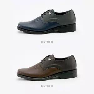 T36 배색 포인트 남성가죽구두 수제화 빅사이즈 300mm Puj1+6XbS