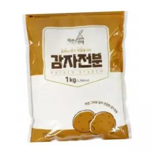 자연의선택 감자 전분 1kg 튀김 가루 녹말 분말 제과 재료 제빵