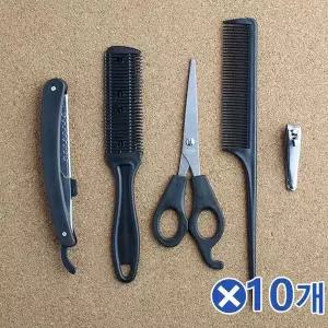 [골드스마일]TBZ 셀프케어 미용용품 5종세트x10개 가발빗 가발브러시 머리카락빗