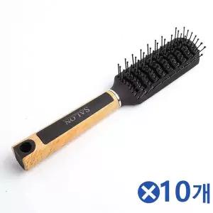 [골드스마일]TBZ 동그란핀 클래식 헤어브러쉬 B형x10개 여성빗 가발빗