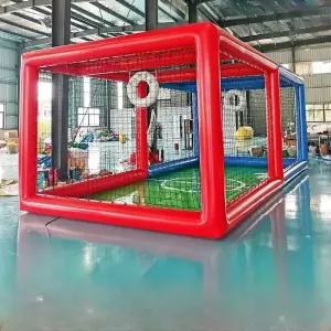 드론 축구장 에어 대회 대형 바운스 연습 부스 경기장