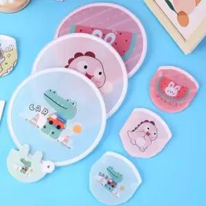 휴대용부채 휴대용 원터치 접이식 캐릭터 부채