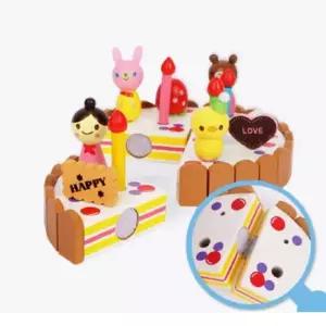 [브레인숲] 생일케이크 2종세트 어린이집 유치원 촛불점등LOVE