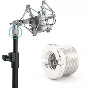 [골드스마일]마이크 홀더 5/8 3/8 변환 볼트 너트 나사 스탠드 카메라 조명