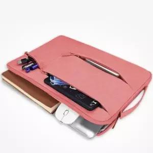 ( )세로 손잡이 노트북파우치 13.3형 핑크 방수 노트북 케이스 가방