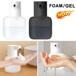 550ml 자동 액체 비누 디스펜서 적외선 센서 USB 충전식 접시 전기 가정용 소독제