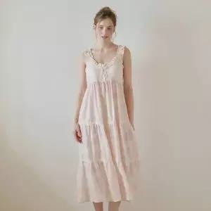 [lunaluz](신세계 사우스시티)여성 엘리제 레이온코튼 브라캡내장 민소매 원피스 잠옷(2C)